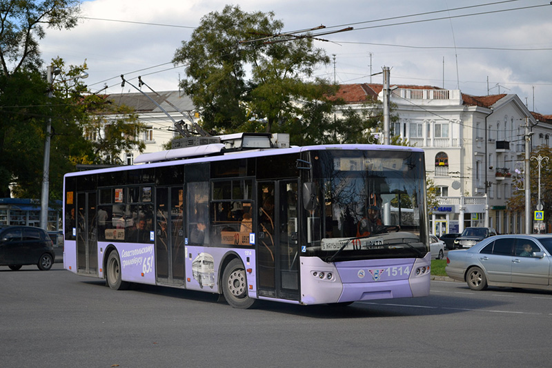 В Севастополе «тревожная кнопка» спасла водителя троллейбуса