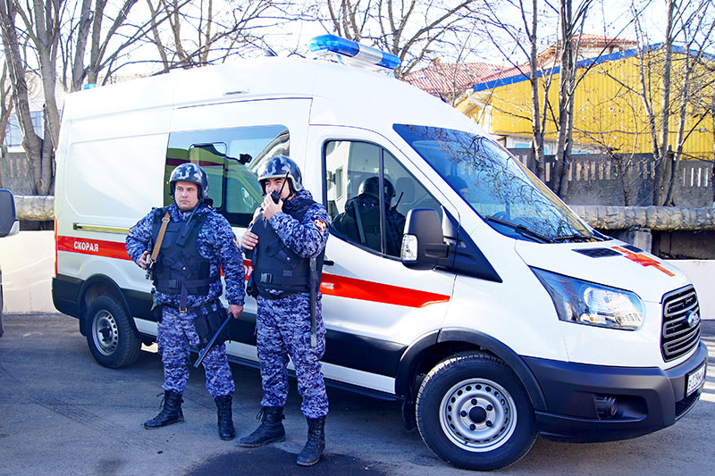 Росгвардия обеспечит охрану бригад скорой помощи Республики Крым