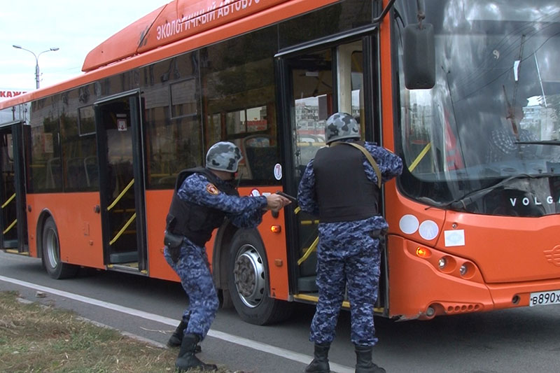 В Волгограде благодаря тревожной кнопке Росгвардии пресечено правонарушение на общественном транспорте