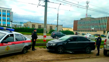 В Ульяновске сотрудники Росгвардии задержали подозреваемого в угоне автомобиля