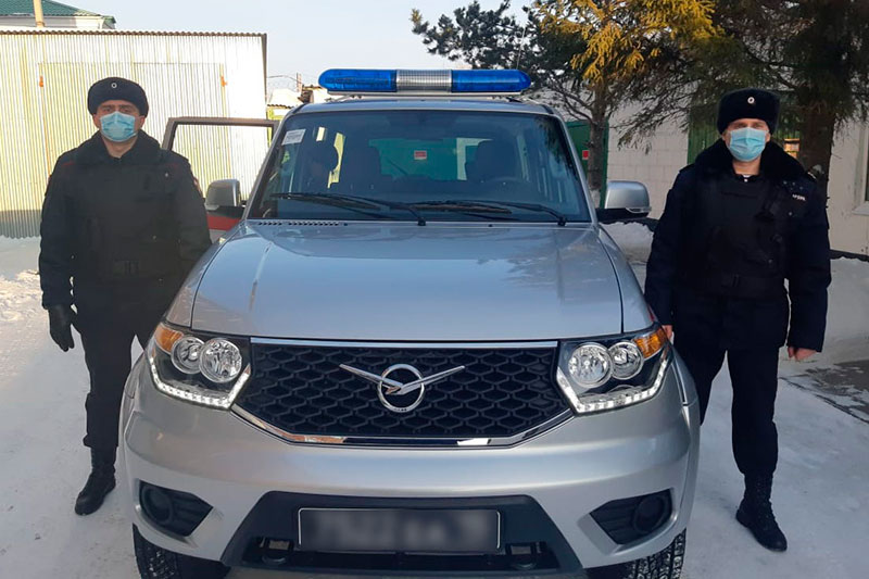В Омской области сотрудниками Росгвардии задержаны двое местных жителей, подозреваемых в угоне автомобиля
