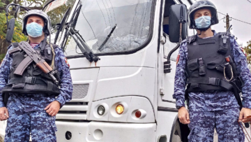 Нарядом вневедомственной охраны Росгвардии в Севастополе задержан нетрезвый дебошир
