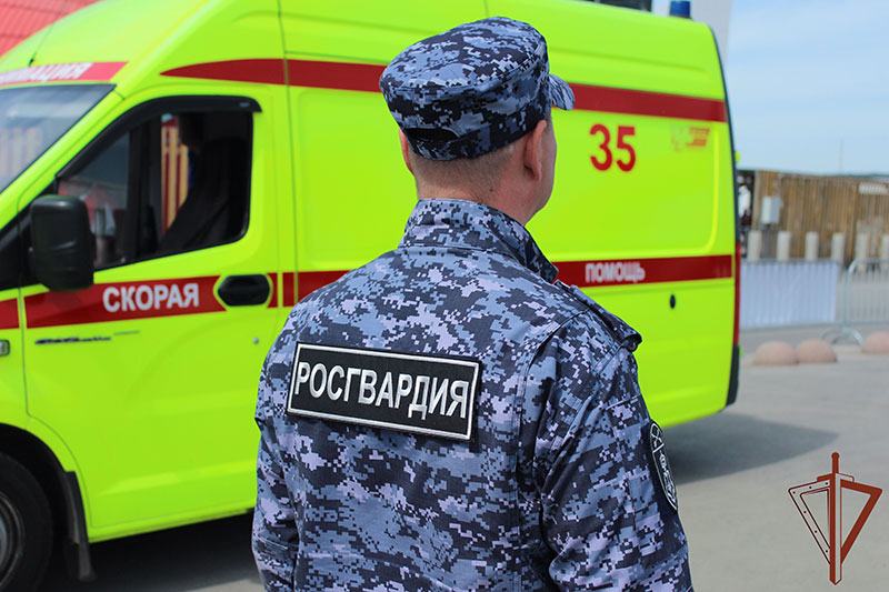 Росгвардия взяла под защиту бригады скорой медицинской помощи в Новокузнецке