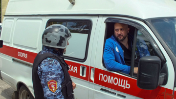 Росгвардия взяла под охрану работу бригад скорой помощи в Ростове-на-Дону (видео)