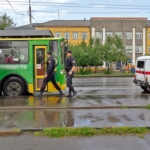 Дебошира в абаканском троллейбусе задержали сотрудники вневедомственной охраны Росгвардии