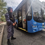 Общественный транспорт в городе Братске взяла под охрану Росгвардия