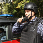 В Москве росвардейцы провели учение по реагированию на сигнал «Тревога» с охраняемого автотранспорта (видео)